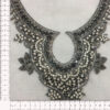 579.1352-cuello-aplique-bordado-pedreria-gris Cuello bordado con pedrería de 30 cm en tonos gris