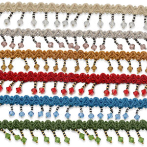 fleco ornamental con diseño ondulado