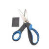 Tijera dentada profesional de 24 cm para tela