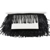 fleco decorativo negro con canutillo