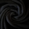 tela de pelo borrego negro profesional