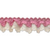 Puntilla malva de para acabados textiles