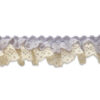 Puntilla gris decorativa para mercería profesional