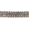 Pasamanería plata fina ornamental