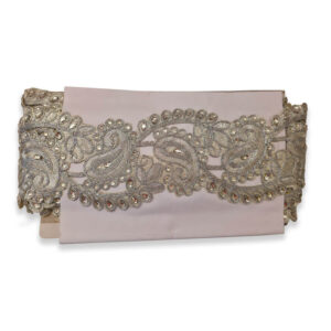 Galón ornamental plata de 9 cm