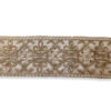 Galón decorativo crudo con cristales brillantes