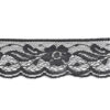 Encaje ornamental de poliamida con dibujo clásico