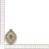 Colgante silver decorativo de 7,5 cm