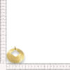 Colgante brass decorativo de 5,5 cm