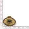 Aplique metálico decorativo de 8 cm