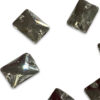 Piedra rectangular facetada de 17 mm para coser