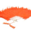 181-BT110-abanico-con-plumas-para-carnaval-naranja Abanico profesional para carnaval y cabalgatas naranja