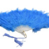 181-BT110-accesorio-de-plumas-para-show-y-baile-azulina Complemento de plumas para espectáculos y comparsas azulina