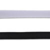 Cinta elástica de 20 mm blanca y negra Ref. 263.1030/20.01