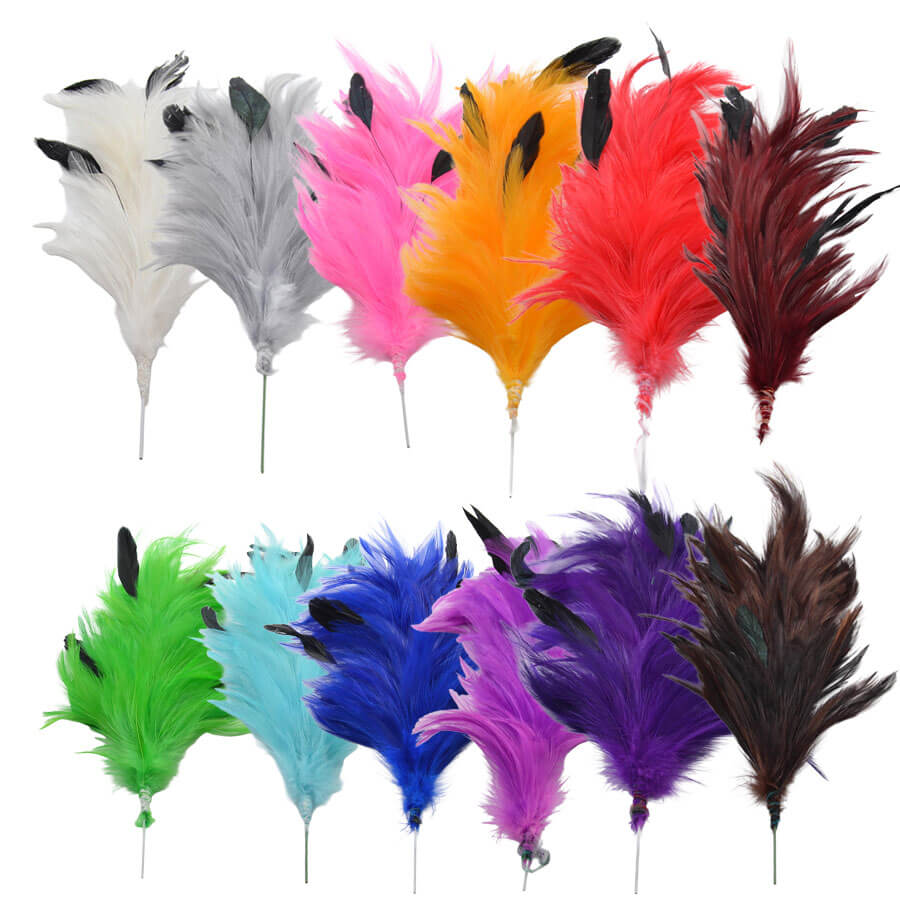 Ramillete Plumas 25cm - disponible en 12 colores