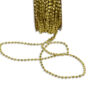 Perlas engarzadas oro y plata de 3 mm