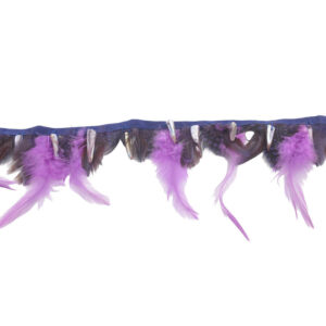 Pasamanería de plumas para carnaval y espectáculos