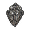 Aplicación decorativa con rocalla y pedrería