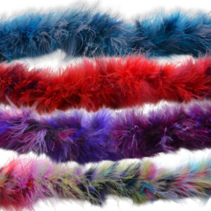 Boa de plumas para comparsas y teatro varios colores