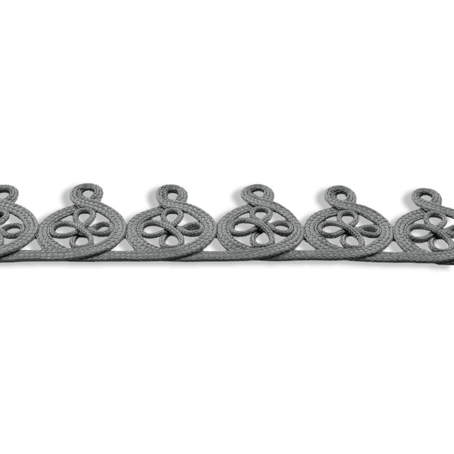 Galón decorativo de cordón metalizado