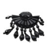 Aplicación decorativa para carnaval y espectáculo negro
