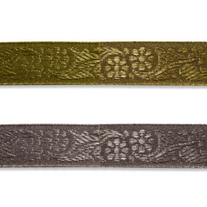 Pasamanería decorativa en oro y plata