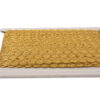 Cinta decorativa ondulada oro y plata