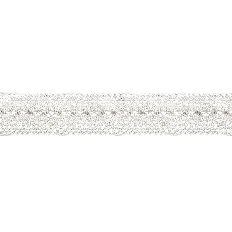 Puntilla blanca de estilo clásico y rústico