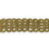 Galón ornamental calado color oro