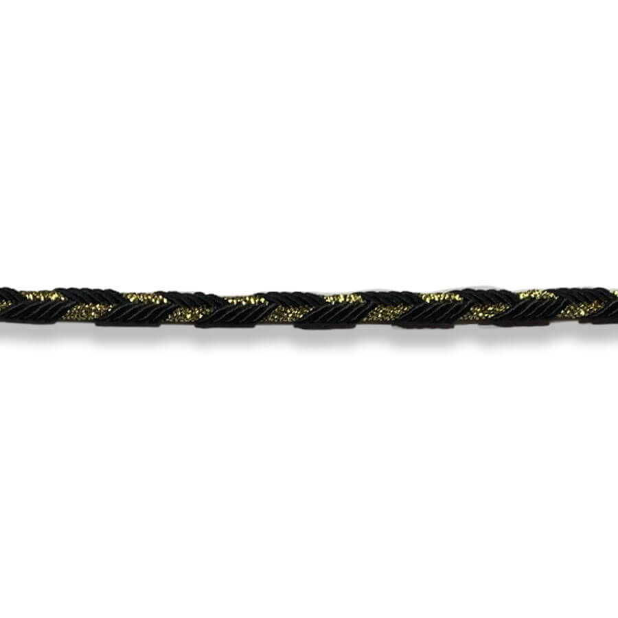 Trenza de pasamanería para confección profesional.