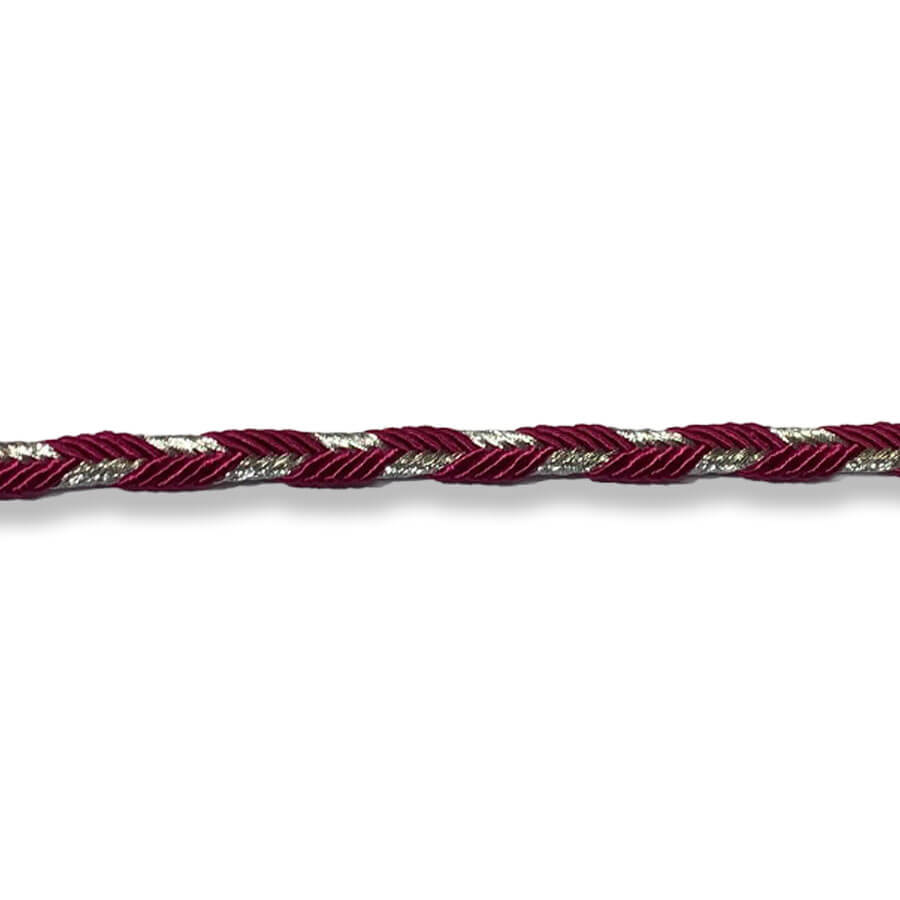 Trenza de rayón para carnaval y fiestas.