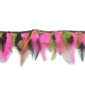 Galón decorativo de plumas para carnaval