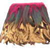 Fleco de plumas de lujo para confección festiva