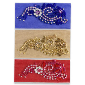 Aplique bordado 559.32 disponible en colores A B y C