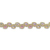 6401073-pasamaneria-lujo-oro-con-piedras-ab Galón ondulado con piedras efecto AB y acabado oro.