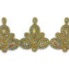 Galón ornamental para moda festiva