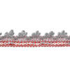 82-SJ33-galon-con-lentejuelas-irisadas-rojo Galón ornamental con lentejuela irisada y acabado brillante