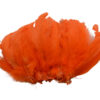 Plumas decorativas marabú para carnaval y espectáculos en color naranja