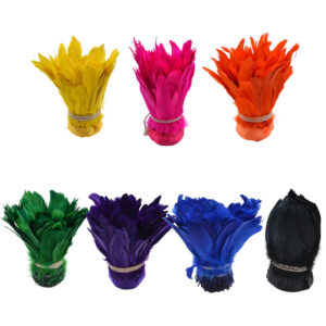 Pluma Ganso 15cm (pieza 2m) - varios colores