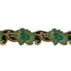 82098182-tira-mixta-flores-para-espectaculos-verde