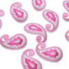 Parche ornamental cachemir rosa de alta calidad
