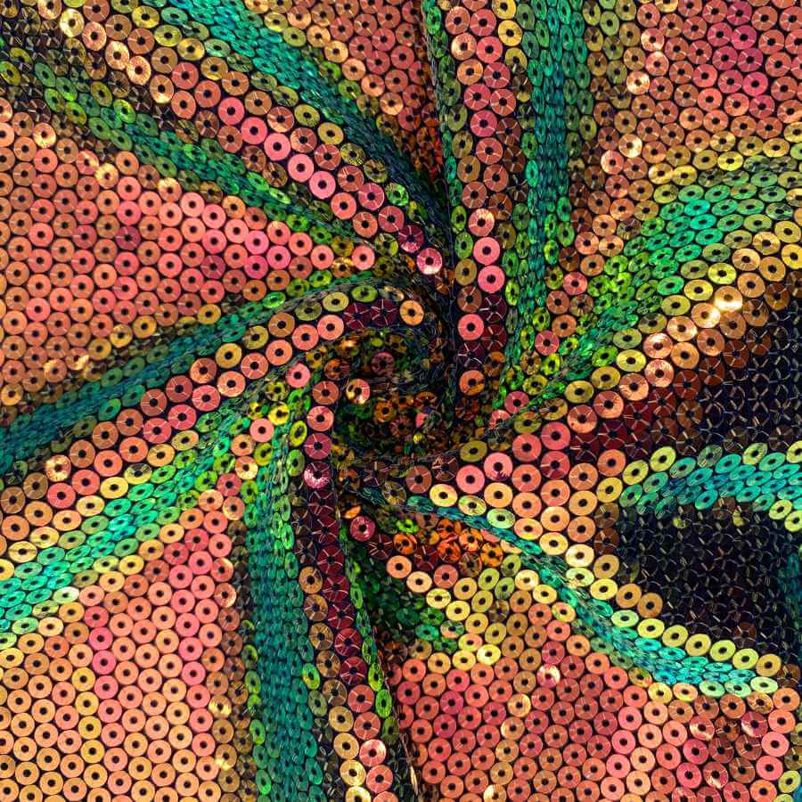 Tela Lentejuela 5P sobre Tul Ancho 150 cm - Imagen 6