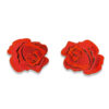 357.0686-parche-bordado-flor-roja-8cm (1) Parche floral rojo para personalizar prendas.