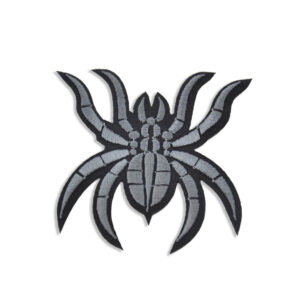 Parche termoadhesivo con diseño de araña de 8 cm