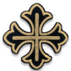 Aplique Bordado Cruz Grande - Thumbnail Image 2