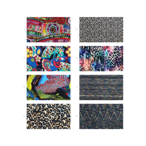 Tela Punto Neopreno Estampado Ancho 150 cm