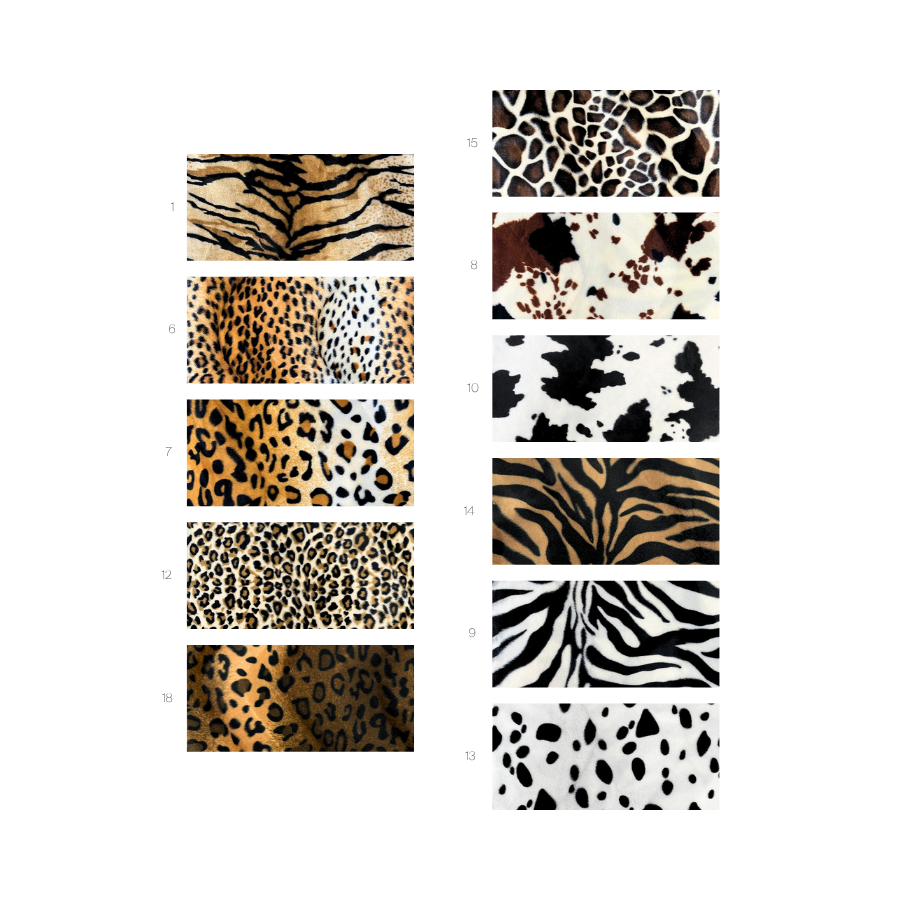 Tela Pelo Fauna Ancho 150 cm - Imagen 1