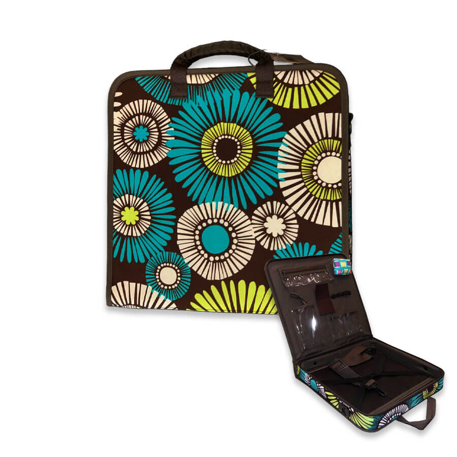 Ref-15-maletin-para-patchwork-y-labores-con-compartimentos Carpeta para labores con bolsillos interiores