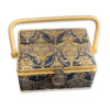 Ref-8-costurero-estampado-barroco-dorado Caja de costura con estampado barroco dorado