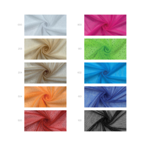 Tela Tul Licra Glitter Ancho 150 cm